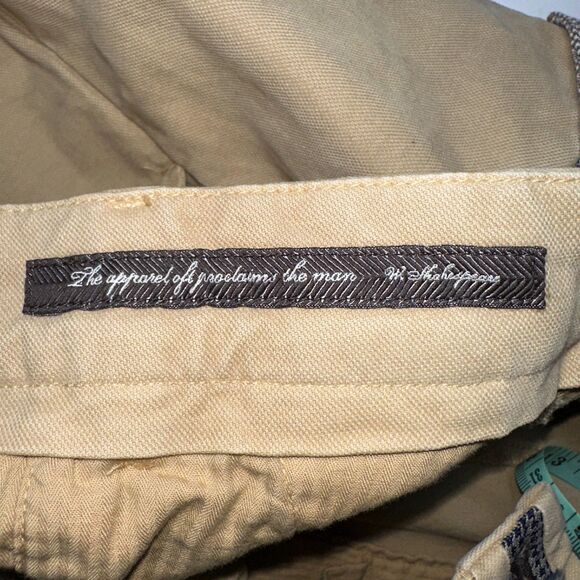 Mason's Luxury Tan Slim Fit Chinos EU Sz 48 32x29 Cotton Stretch Houndstooth - Picture 3 of 16